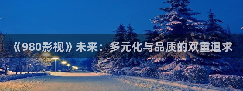大地电影在线观看：《980影视》未来：多元化与品质的双重追求